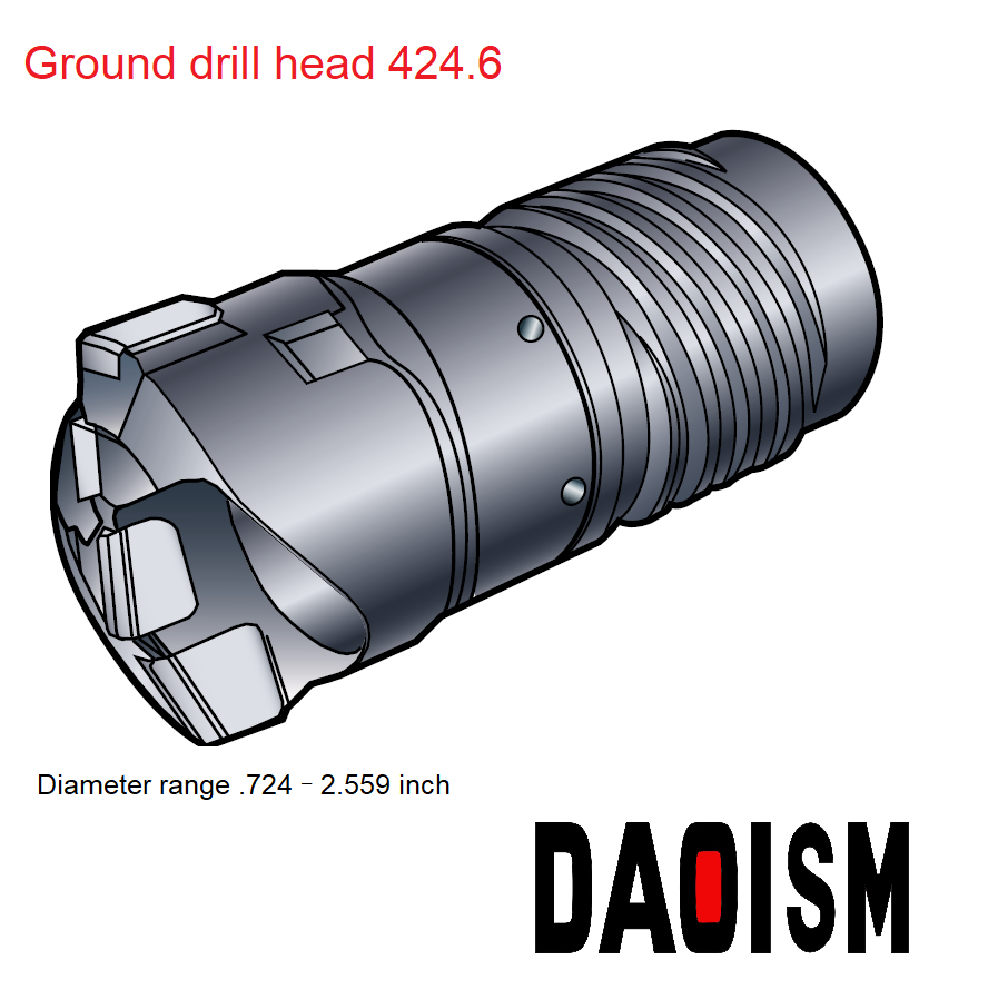 Ground drill head 424.6