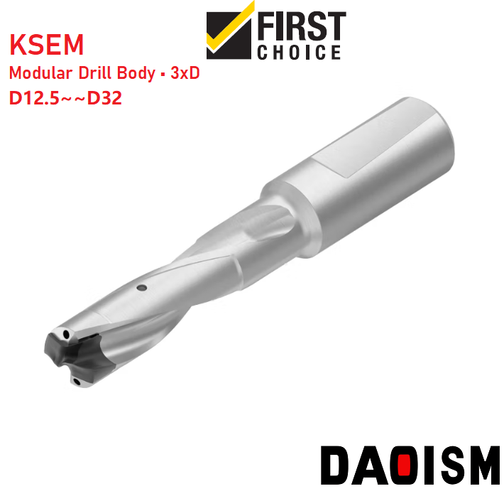 KSEM™ • Drill Body • 3xD • WN Shank • Metric
